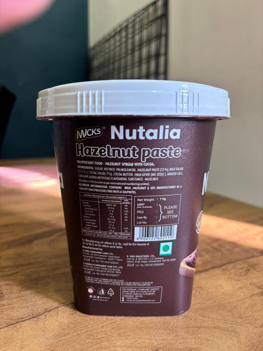 Micks Nutalia Hazelnut Paste – 1kg Pack
