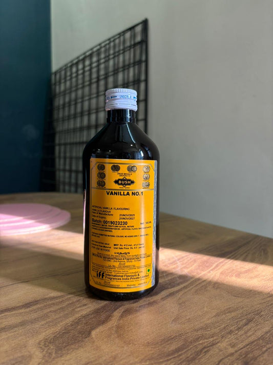 IFF Bush Vanilla No.1 500ml | Premium Vanilla Essence for Baking