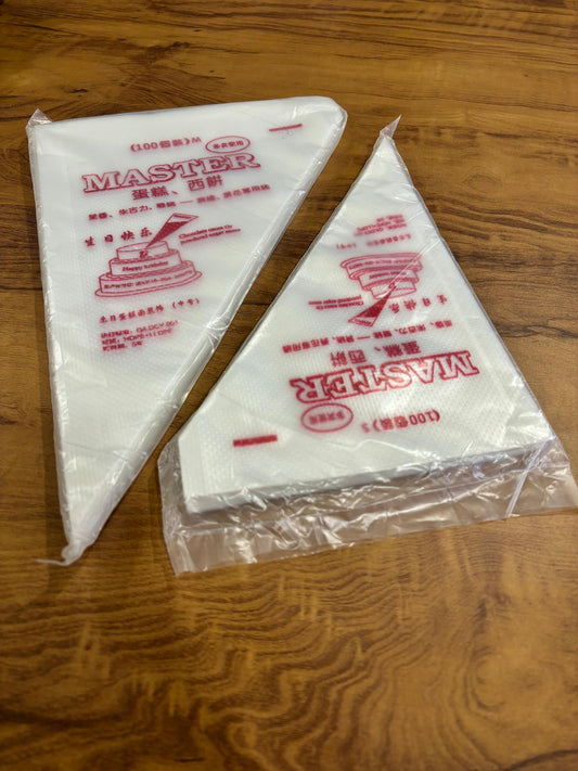 Disposable Piping Bags Pack of 100