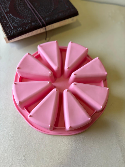 Silicone Pastry Mould – Triangle Slice Design