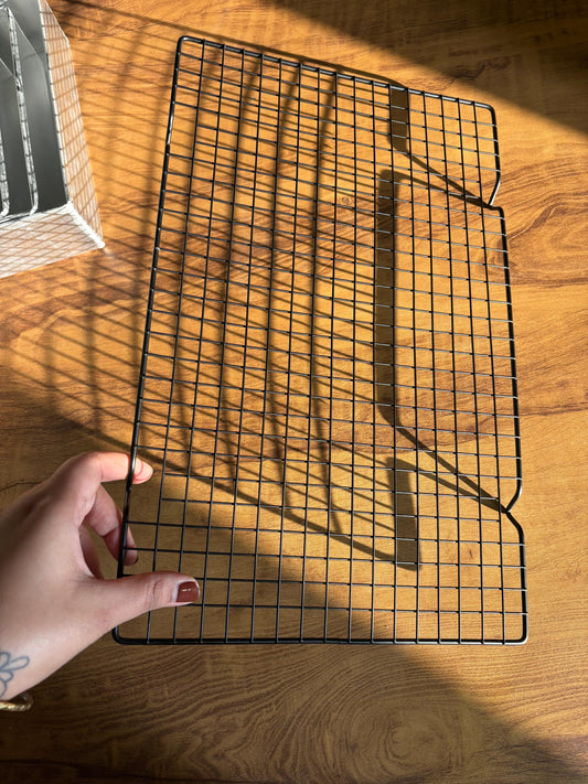 Teflon Cooling Rack Rectangle 41x25.5x2 cm