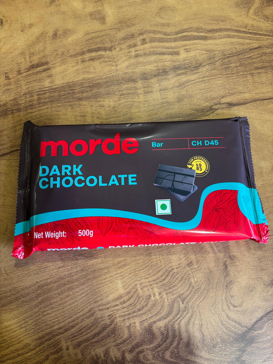 Morde D45 Dark Chocolate Slab – 500g