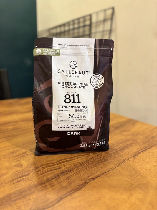 Callebaut 811 Belgian Dark Chocolate Callets 2.5kg