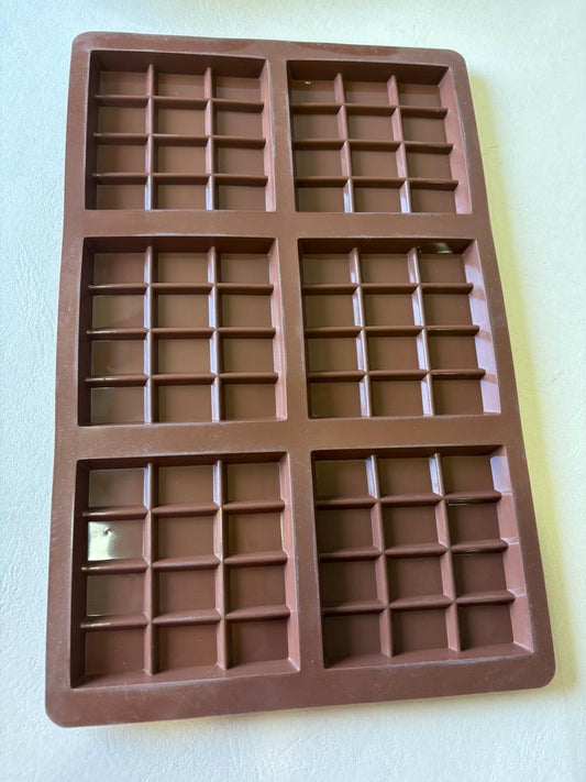 Artisan Chocolate Bar Silicone Mould – 6 Cavity