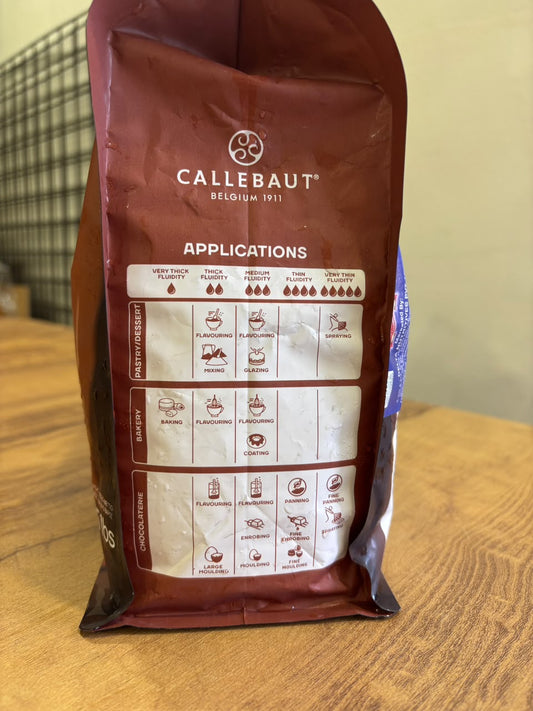 Callebaut 823 Milk Chocolate Callets 33.6% – 2.5kg