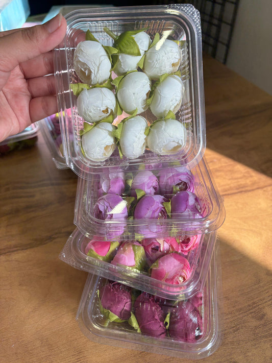 Artificial Small Peonies – Assorted Shades Pack