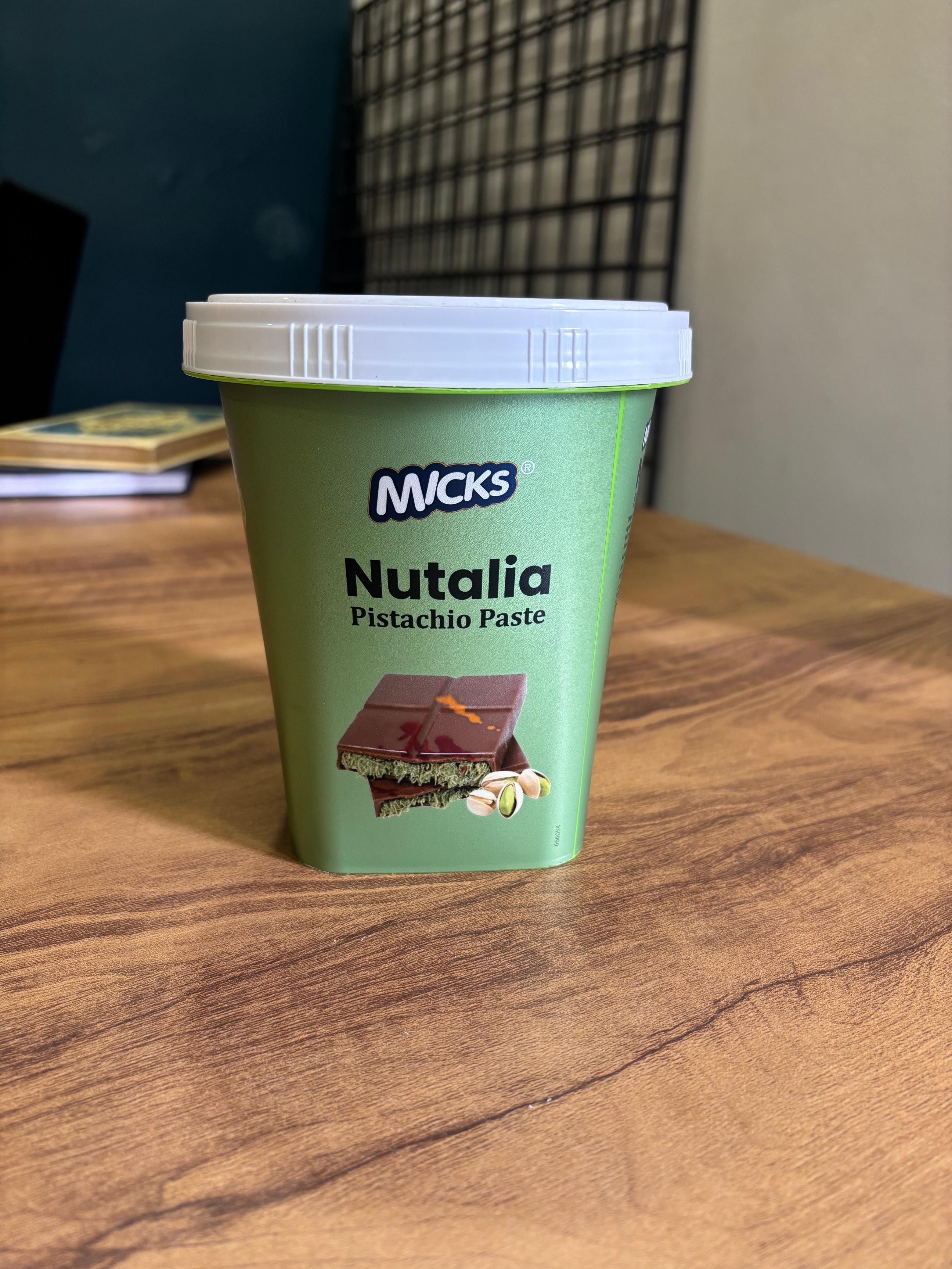 Micks Nutalia Pistachio Paste – 1kg Pack