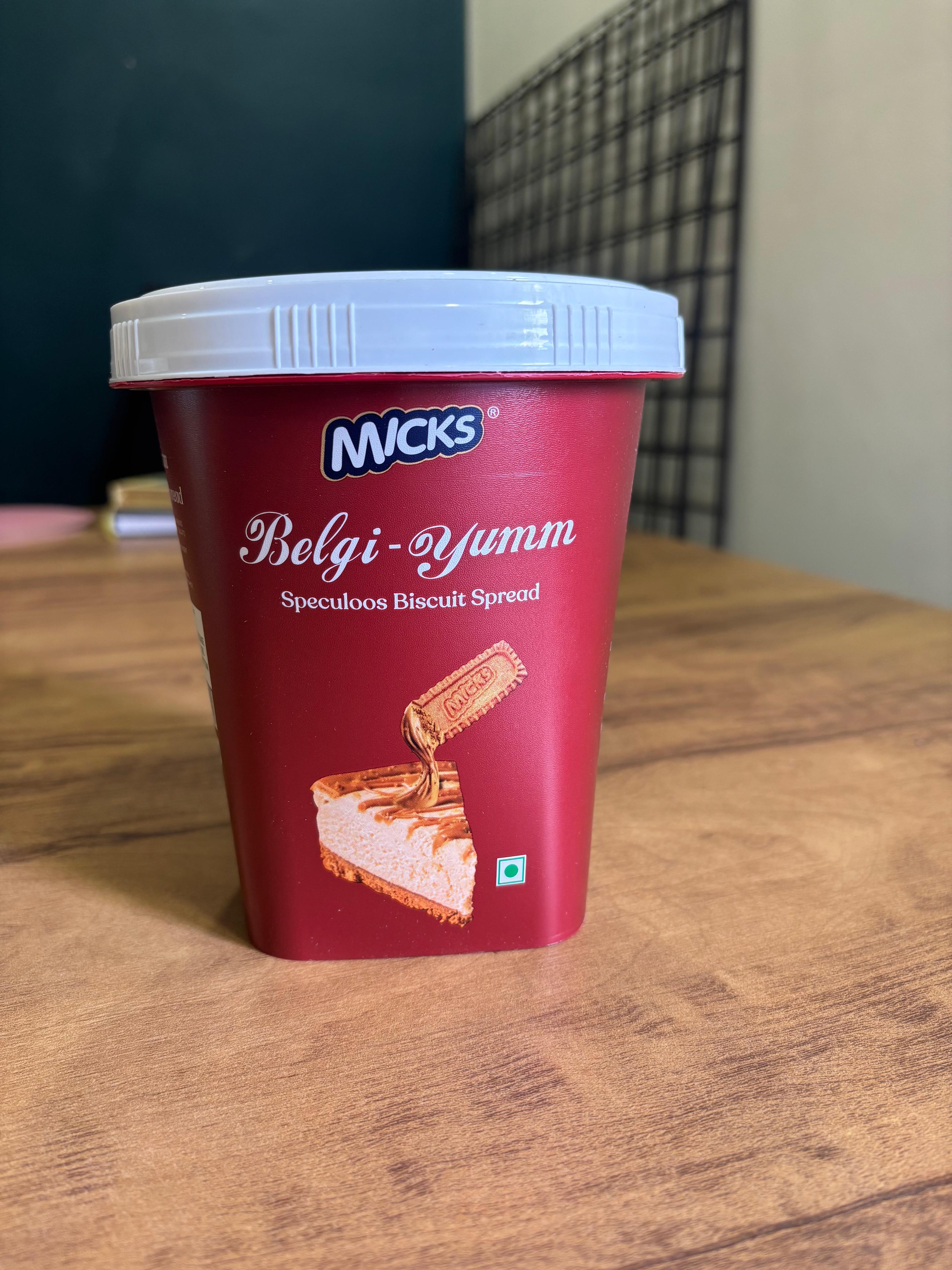 Micks Belgiyumm Speculoos Biscuit Spread - 1kg Pack