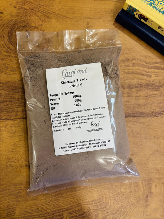 Chocolate Sponge Mix 1kg | Ready Cake Premix for Soft Chocolate Cakes