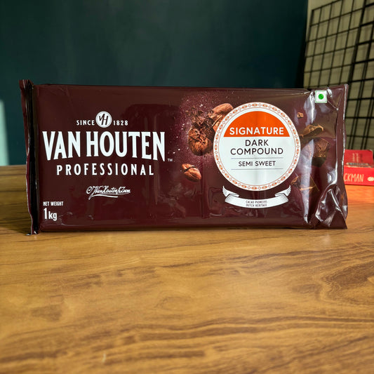 Van Houten Signature Dark Compound Semi Sweet 1kg