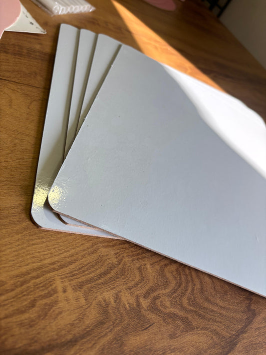 MDF Square Cake Boards Pack of 25 | Sturdy Cake Base Boards for Packaging