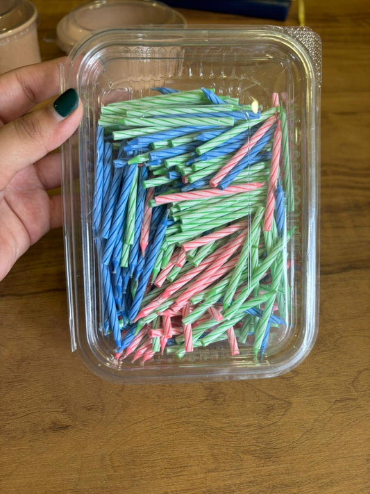 Birthday Candles – 250g Assorted Pack