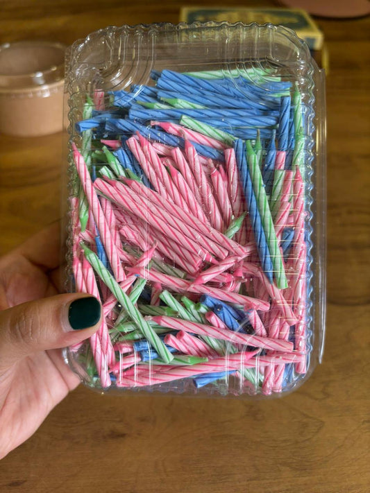 Birthday Candles – 250g Assorted Pack