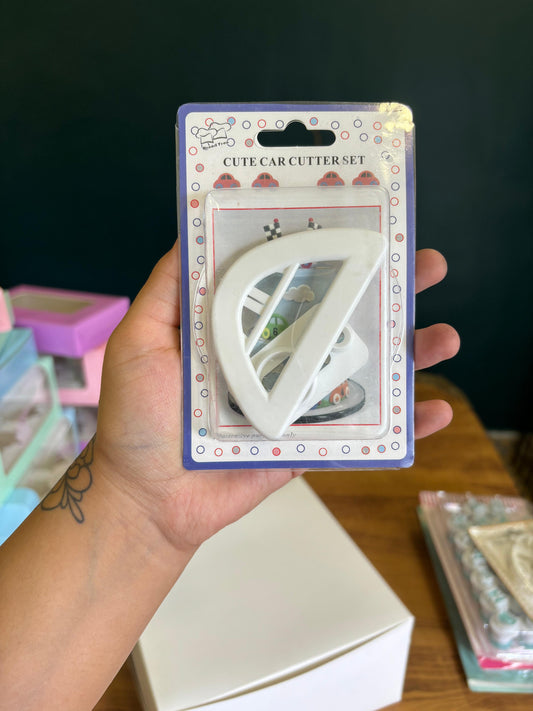 Cute Car Fondant & Cookie Cutter Set