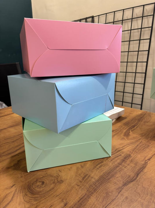 Premium Pastel Cake Boxes – Luxury Finish - Pack of 25