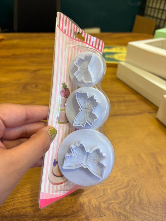 Butterfly Plunger Set of 3 | Butterfly Cake Decorating Cutters