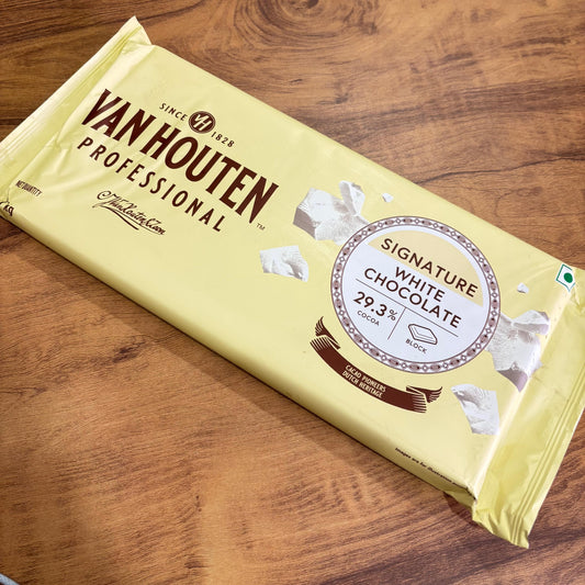 Van Houten Professional Signature White Chocolate 29.3% Cocoa | 1kg