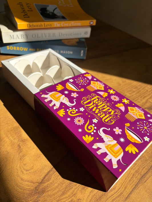 Diwali Delight – 6 Cavity Chocolate Gift Box