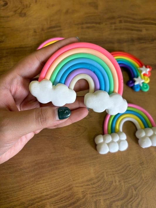 Resin Rainbow Cake Topper